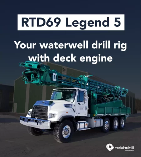 RTD69 Legend 5 - Water well drill rig